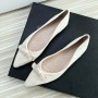 Women's Simple Style Flat Shoes Pointed Toe