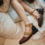 Women's Flat Shoes Retro Casual Ankle Strap Footwear
