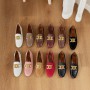 Women's Loafers Flat Shoes Brand Design Metal Buckle