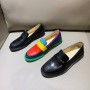Women's Flat Shoes Genuine Leather Round Toe