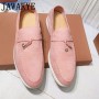 Women's Loafers Classic Slip-On Flat Casual Shoes