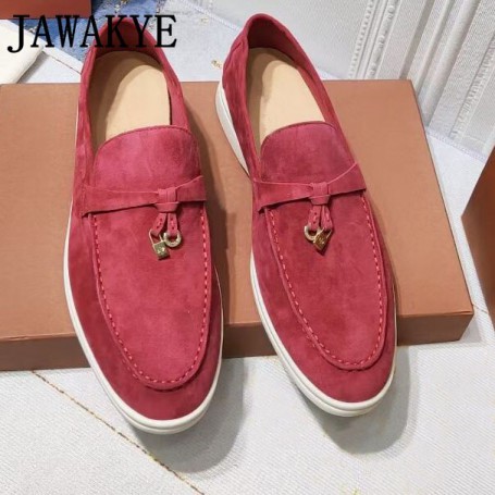 Women's Loafers Classic Slip-On Flat Casual Shoes