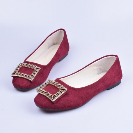 Women's Flat Loafers Shallow Slip-On