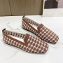 Women's Flat Knitted Slip-On Loafers Shoes