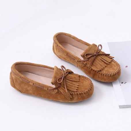 Women's Flat Shoes Genuine Leather Casual Loafers