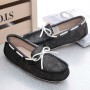 Women's Flat Shoes Slip-On Leather Loafers