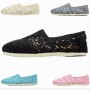 Women's Casual Lace Hollow Out Air Flat Shoes