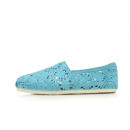 Women's Casual Lace Hollow Out Air Flat Shoes