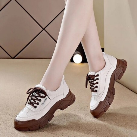 Women's Sneakers High Quality Heel Casual Shoes