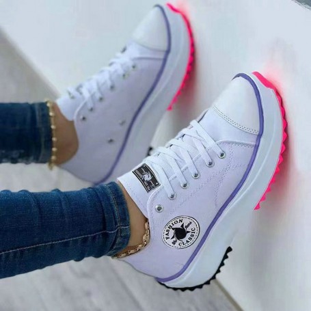 Women's Canvas Sneakers Sports Shoes