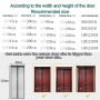 Summer Magnetic Curtain Screen Mesh On The Door Mosquito Net Anti Fly Insect Door Mesh Automatic Closing Large Size Mosquito Net