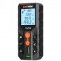 LOMVUM LV56 Handheld Laser Rangefinder Black Laser Distance Meter Digital Tape 40m 50m 120m 2 Bubbles Leveling