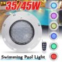 35W 45W LED Underwater Swimming Pool Lights RGB Color Changing AC12V IP68 Waterproof Lamp with Remote Controller