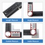 Goniometer Electronic Protractor Digital Gauge Angle Measurement Tool Multi Angle Ruler Woodworking Tools Meter Angle Finder 360