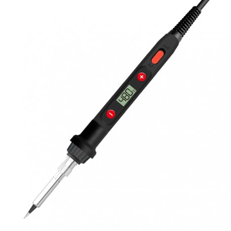 80W Digital Soldering Iron LCD Digital Display Adjustable Temperature Soldering Iron Tips 220V/110V Welding Solder Tools