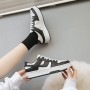 Women Sports Shoes Lady Vulcanized Shoes Outdoor Platform Shoes Female Casual PU Fashion Sneakers Women Wedge Flats