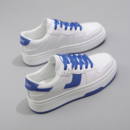 Women Sports Shoes Lady Vulcanized Shoes Outdoor Platform Shoes Female Casual PU Fashion Sneakers Women Wedge Flats