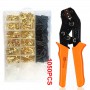 SN-48B Crimping Pliers 0.5-2.5mm² 2.8 4.8 6.3 Car spring plug crimp male wire Connectors Terminals Set Wire Electrical Hand Tool