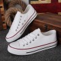 Women Vulcanize Shoes Classic Women Canvas Shoes White Sneakers Slip Lace-Up Women's Shoes Sneakers Comfort Couple Shoes