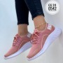 Sneakers Lace Up Flat Casual Luxury Running Elegant Sports for Gym Canvas Vulcanized Shoes