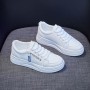 Shoes Women Spring Small White Shoes Comfortable All-match Sport Shoes Ultra-light Casual Flat-bottomed Thick-soled Sneakers