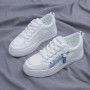 Shoes Women Spring Small White Shoes Comfortable All-match Sport Shoes Ultra-light Casual Flat-bottomed Thick-soled Sneakers