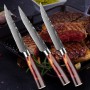 Damascus Stainless Steel Steak Knife Meat Cleaver Slicing Knife Dining Kitchen Knife Kitchen Cooking Tools