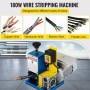 VEVOR Powered Electric Wire Stripping Machine Portable Cable Stripper 1.5-25mm 180W 220V 110V for Copper Recycling