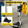 VEVOR Vertical Diamond Core Drill Stand 205mm 255mm Heavy Duty Engineering Bench Wet/Dry Concrete Drilling Machine 3980W 4450W
