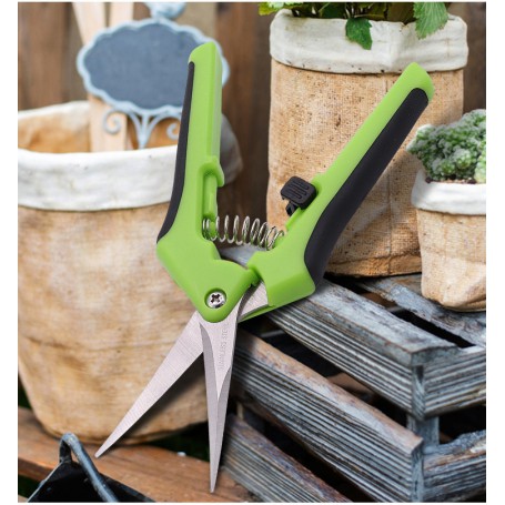 Garden Pruning Shears Stainless Steel Pruning Tools Gardening Tools Scissors Fruit Picking Household Potted Weed Pruning Shears