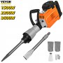 Demolition Jack Multifunctional Rotary Hammer 1500W 2200W 3600W Ground Breaking Concrete Electric Hammer Tool Impact Drill