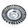 6/8 Inch Grass Trimmer Head Steel Brush Trimming Head Cutter Rotary Wheel Edge Mower Wire Weeding Head for Lawn Mower Part Tool