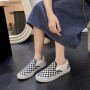 Round Toe Shoes Modis Female Footwear Slip-on Casual Sneaker Espadrilles Platform Shallow Mouth New Cute Dress Slip O