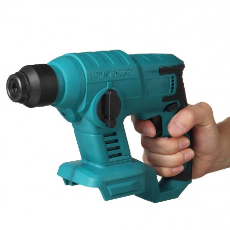 Drillpro 388Vf Rechargeable Electric Rotary Hammer Cordless Multifunction Hammer Impact Drill Power Tool for Makita 18V Battery
