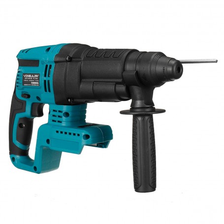Drillpro 4 Function Brushless Cordless Electric Rotary Hammer Drill Rechargeable Hammer 26mm Impact Drill for 18V Makita Battery