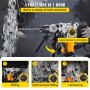 1050W Rotary Hammer Drill Max Drilling 26mm SDS Plus Demolition Jackhammer Breaker 4in1 Electric Wood Concrete Perforator