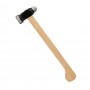 Round Head Hammer with Wooden Handle DIY Jewelry Making Tools Household Tapping Tools
