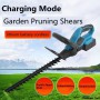 Cordless Hedge Shears Electric Pruning Shears With Two Batteries Tea Leaf Branches Trimmer Garden Pruning Tool Power Pruning saw