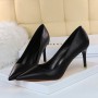 High Heels Lady Wedding Bridal Pumps Scarpin Yellow Low Heels Plus Size Colorful Quality Shoes