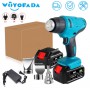Heat Gun Variable Temperature Electric Hot Air Gun Power Tool dryer for soldering Shrink wrapping Tools For Makita 18V Battery