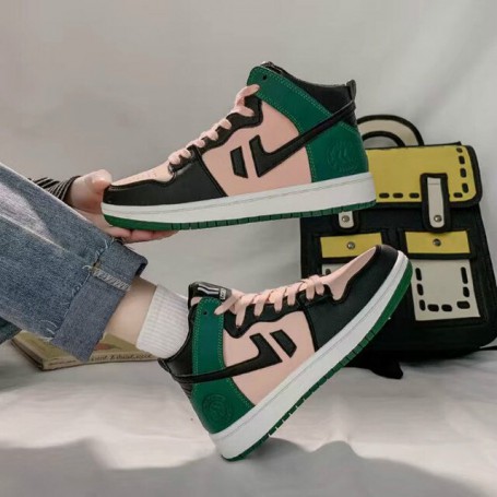 Sneakers Fashion Brand Thick Bottom Shoes Flats Girls Breathable Zapatos De Mujer Tenis Zapatillas