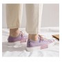 Shoes For Women Sneakers  Knitted Elastic Mesh Shoes Woman Fashion Sequined Lace-Up Purple Platform Sneakers Zapatillas Mujer