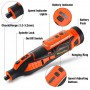 ValueMax 12V Li-lon Cordless Rotary Tools Kit for Home DIY Variable Speed Electric Carving Pen Power Tool with 101PC Accessories