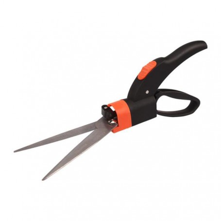 Grass Shears Hedge Shears Gardening Tools Handheld Lawn Trimming Borders Garden Boxwood Bushes 360° Rotate Sharp