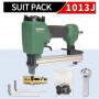 FIvePears 1013J Pneumatic Construction Stapler Upholstery，Stapler Furniture， Air Nail Gun Pneumatic Tools For Home