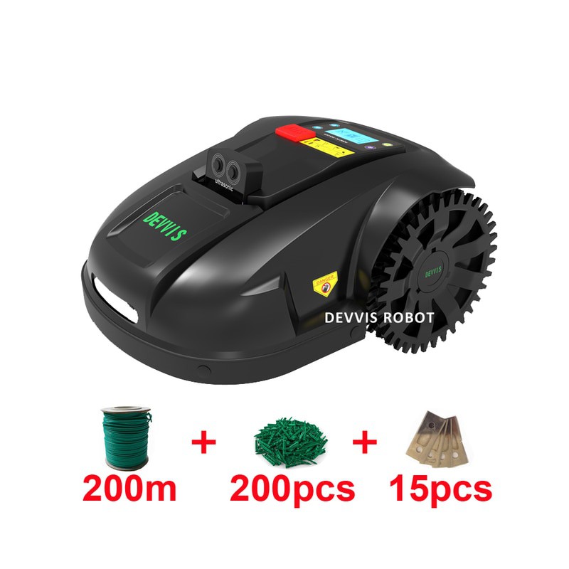 2022 New Coming DEVVIS Smart Robot Lawn Mower E1800U Updated With