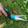 Grass Shears Hedge Shears Gardening Tools Handheld Lawn Trimming Borders Garden Boxwood Bushes 360° Rotate Sharp
