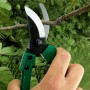 Hot 7.3" Pruning Shears Strong Carbon Garden Hand Pruner Secateurs Cutter Plants Tool Branch Shears Fruit Branch Scissors