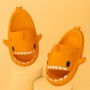 2022 Summer Man Women Cartoon Shark Slippers Couple Thick Bottom Home Bathing Home Slipper Indoor Household Slides Flip Flops