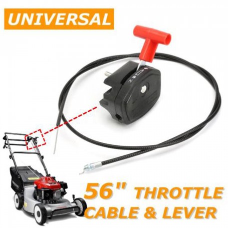 Lawnmower Throttle Switch Universal Handle Tool Lightweight Portable With Cable Lever Control Accessories Parts